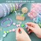 180-240PCS Assorted Acrylic Beads For Bracelet Making, Flower Bow Butterfly Candy Star Heart GummyBear Kawaii Aesthetic Bracelet Charms,Cute Beads